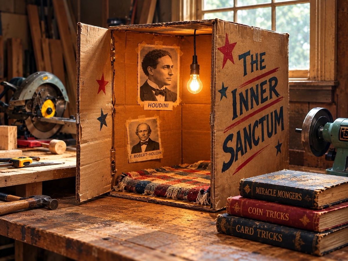 Illustration. The Inner Sanctum, as I remember it.