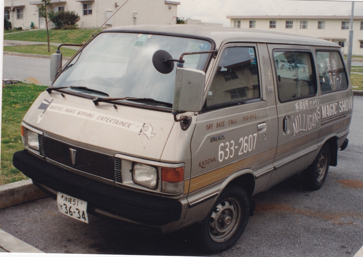 My van in Okinawa.